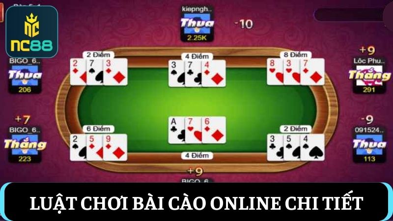 Luật chơi đánh Bài Cào