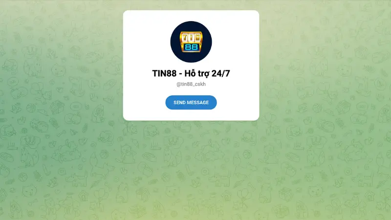 Sử dụng Telegram để liên hệ TIN88 với mức bảo mật cao